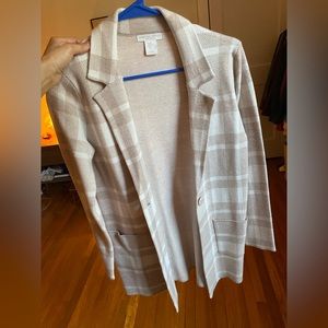 Christian Siriano Knit blazer sweater